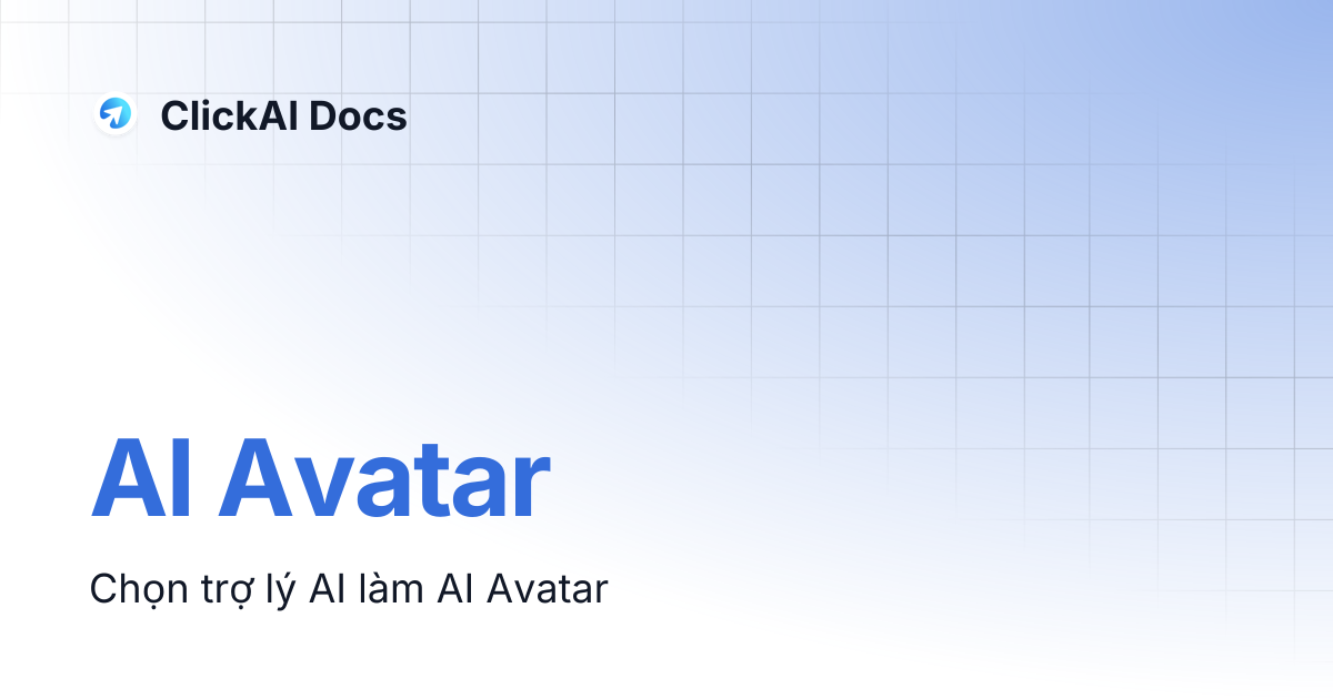 AI Avatar | ClickAI Docs